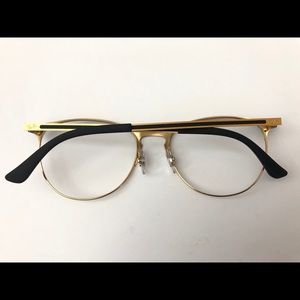 Ray Ban RB6375 gold / black eyeglasses frame